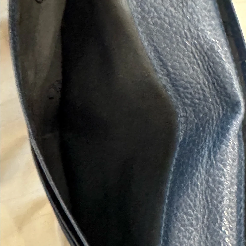 Blue Dior Monogram Canvas wallet